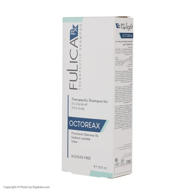 شامپو ضد شوره مو فولیکا مدل OCTOREAX حجم 200 میلی لیتر 101562866