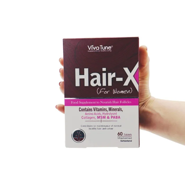 مکمل غذایی تقویت و حفظ سلامت مو بانوان ویوا تون مدل Hair-X با کلاژن هیدرولیز شده، ویتامین‌ 101542263