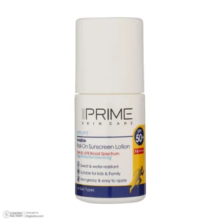 لوسیون ضدآفتاب پرایم مدل Spoert Invisible Roll-On، حجم 50 میلی‌لیتر 101561635