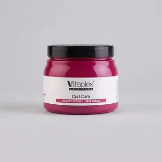 ماسک مو ویتاپلکس مدل CURL CARE مناسب برای موهای فر حجم 500 میلی‌لیتر 102705101