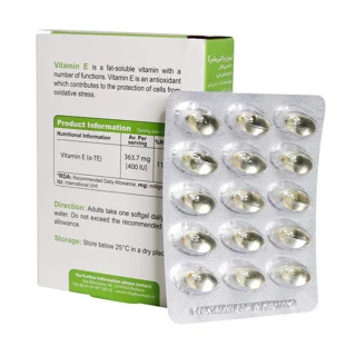 کپسول نرم ژلاتینی ویتامین E 400 واحد ویوا تیون بسته 30 عددی 102861638