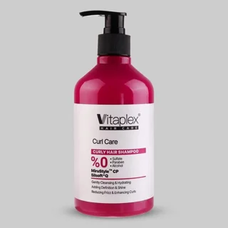 شامپو مو فر ویتاپلکس مدل Curl Care حجم 500 میلی‌لیتر، تقویت‌کننده، مرطوب‌کننده، لطافت‌بخش، 102705136