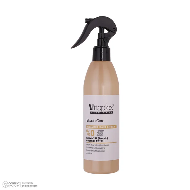 اسپری حالت دهنده مو با قدرت حفظ حالت مو 2 ویتاپلکس مدل Bleach Care 03 مناسب مو رنگ شده و آ 102705528