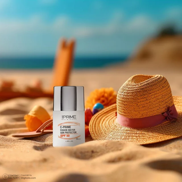 فلوئید ضدآفتاب بی‌رنگ پرایم SPF50 مدل C-Prime Fusion Water مناسب انواع پوست، حجم 40 میلی‌ل 101561593