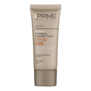 کرم ضد آفتاب و ضد چروک بی رنگ پرایم مدل Matex Colorless SPF50 مناسب انواع پوست حجم 40 میلی 101561548