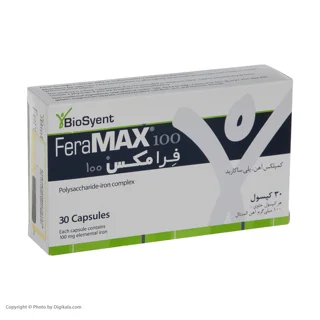 کپسول فرامکس 100 بیوساینت بسته 30 عددی 102862264