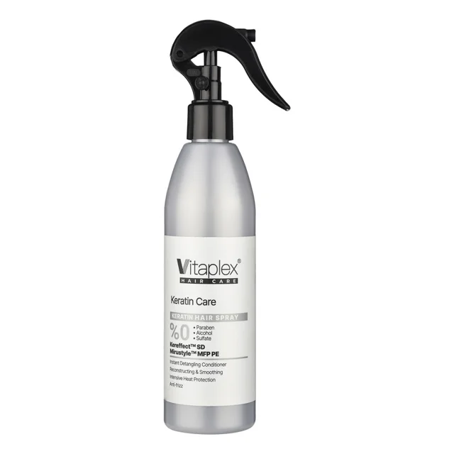 اسپری براق کننده مو با قدرت حفظ حالت مو 4 ویتاپلکس مدل KC04 مناسب مو کراتین شده حجم 300 می 102705850