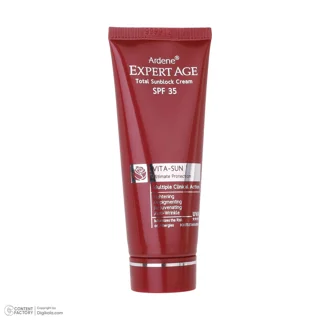 کرم ضد آفتاب بدون رنگ آردن اکسپرت ایج SPF 35 مدل VITA مناسب همه انواع پوست حجم 45 میلی‌لیت 101553110
