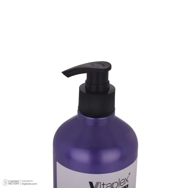شامپو تثبیت کننده رنگ مو ویتاپلکس مدل CC01 حجم 500 میلی‌لیتر، مناسب موهای رنگ شده، آسیب دی 102705702