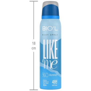 اسپری خوشبو کننده بدن مردانه بیول مدل LIKE ME حجم 150 میلی لیتر 102838591