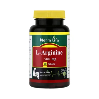 قرص ال آرژنین 500 میلی گرم نورم لایف بسته 30 عددی 102864375