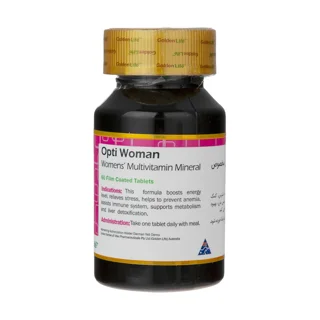 قرص اپتی وومن گلدن لایف بسته 60 عددی 102716823