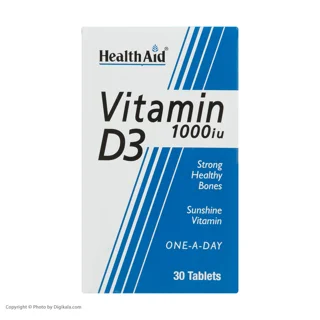 قرص ویتامین د 3 Health اید بسته 30 عددی 101538456