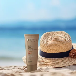 کرم ضدآفتاب رنگی پرایم  SPF50 مدل Matex Tinted Rejuvinating مناسب انواع پوست، حجم 40 میلی‌ 101561536