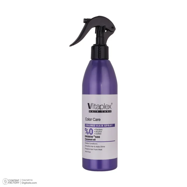 اسپری حالت دهنده مو با قدرت حفظ حالت مو 2 ویتاپلکس مدل CC03 مناسب مو رنگ شده حجم 300 میلی  102705730